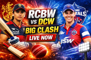 RCBW vs DCW आज का मैच