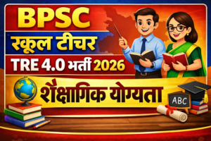 BPSC स्कूल टीचर TRE 4.0 भर्ती 2026: शैक्षणिक योग्यता